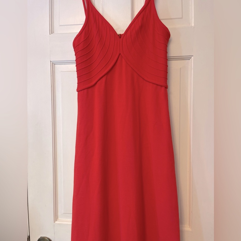 Yoana Baraschi Orange Mini Dress